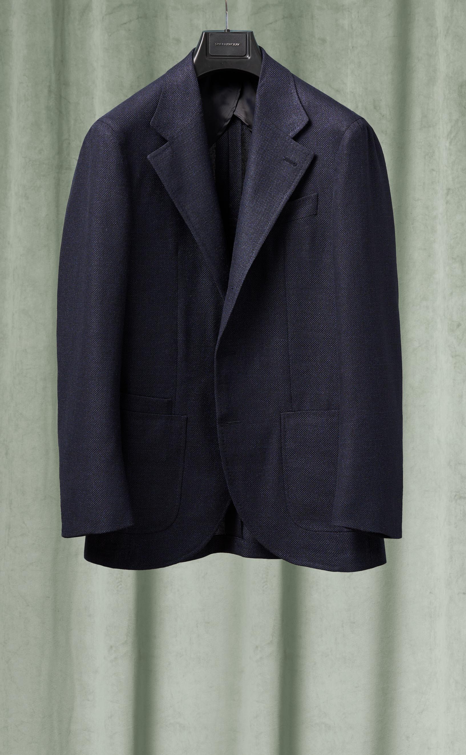 Navy Hopsack Neo Cut Sportcoat